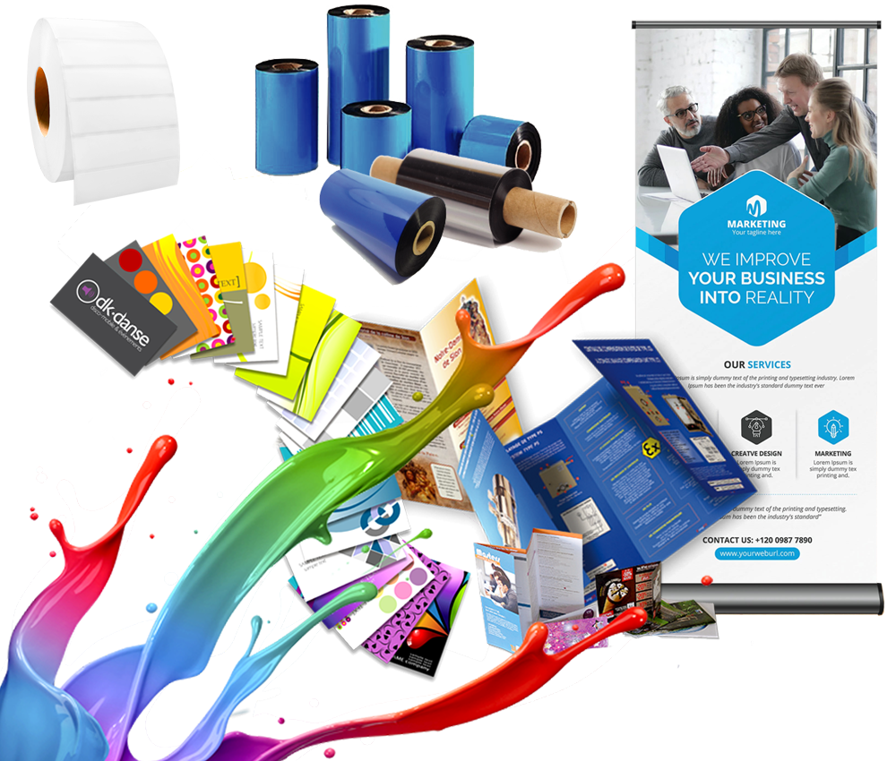 Diseño e impresión, promocionales, etiquetas